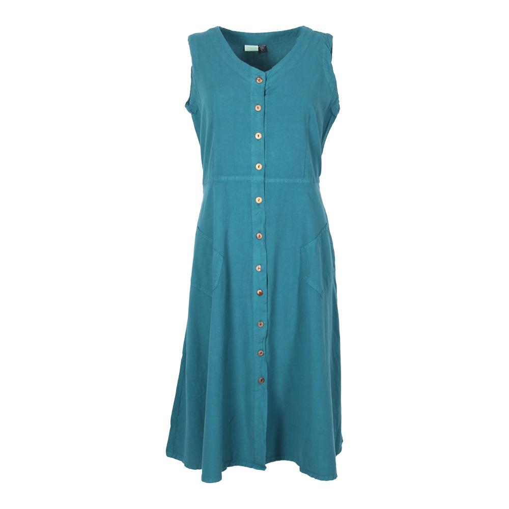 Button A-line Dress..