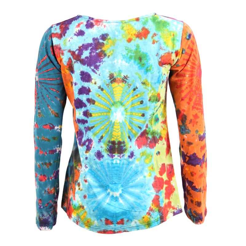 Tie Dye Long Sleeve Top