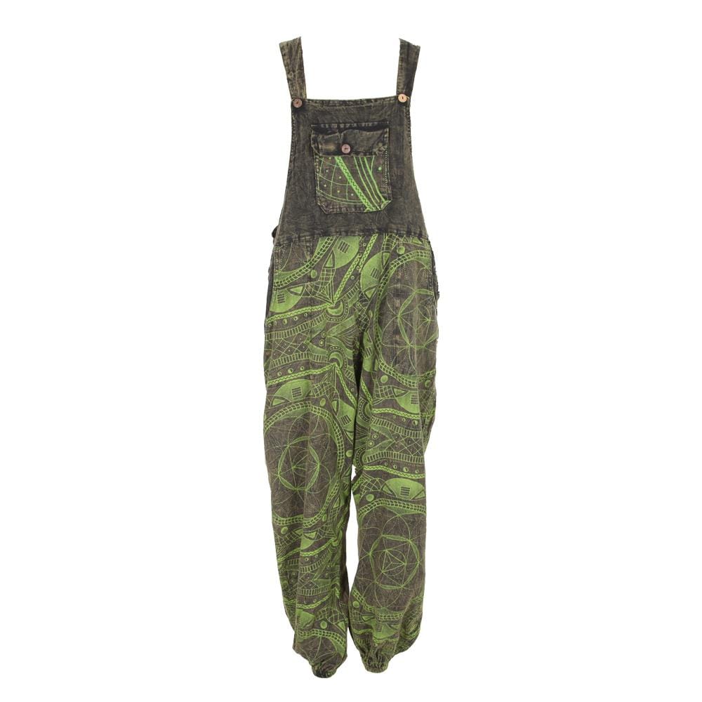 Screen Print Dungarees