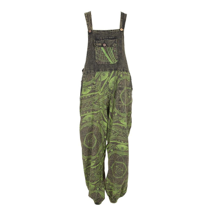 Screen Print Dungarees