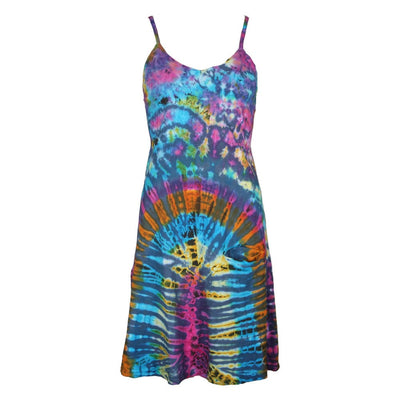 Tie Dye Cami Midi Dress