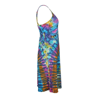 Tie Dye Cami Midi Dress