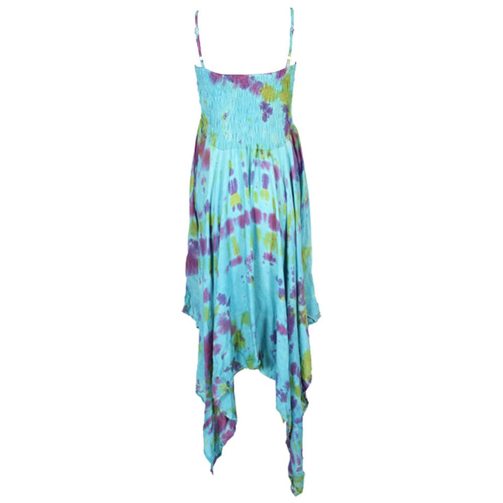 Hanky Hem Bardot Strap Dress