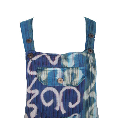 Overdyed Patchwork Harem Jumpsuit