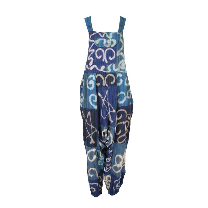 Overdyed Patchwork Harem Jumpsuit
