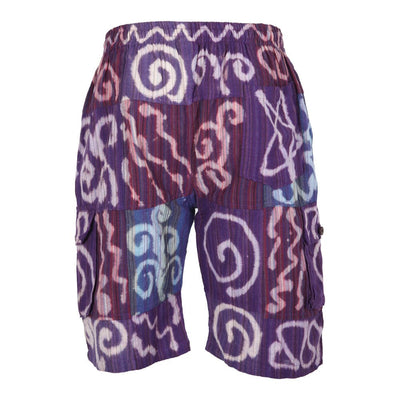 Patchwork Overdyed Cargo Shorts