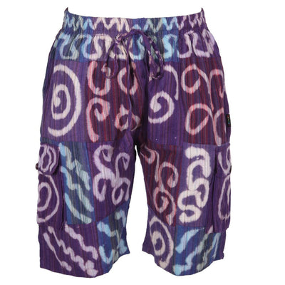 Patchwork Overdyed Cargo Shorts