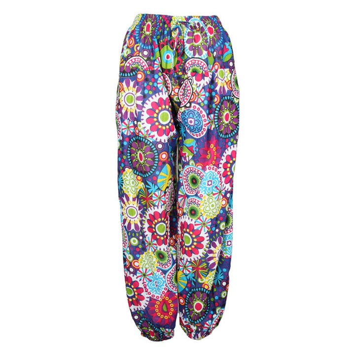 Mandala Print Harem Pants