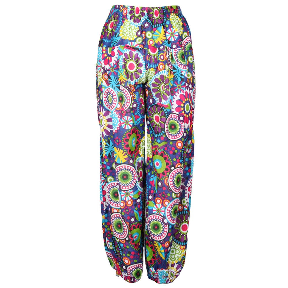 Mandala Print Harem Pants