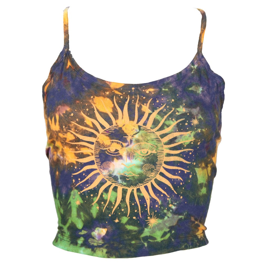 Halter Neck Tie Dye Sun Top