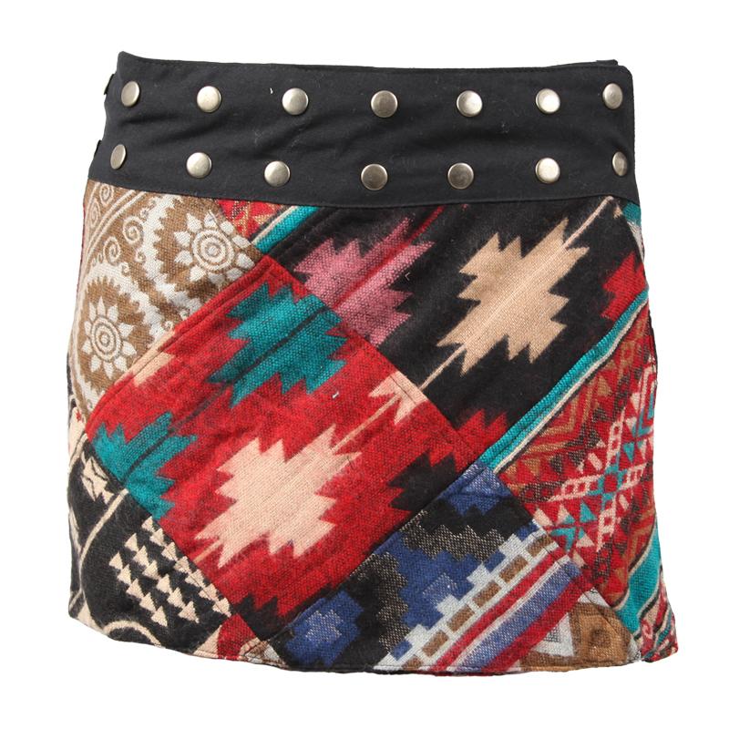 Gringo Mini Blanket Wrap Skirt