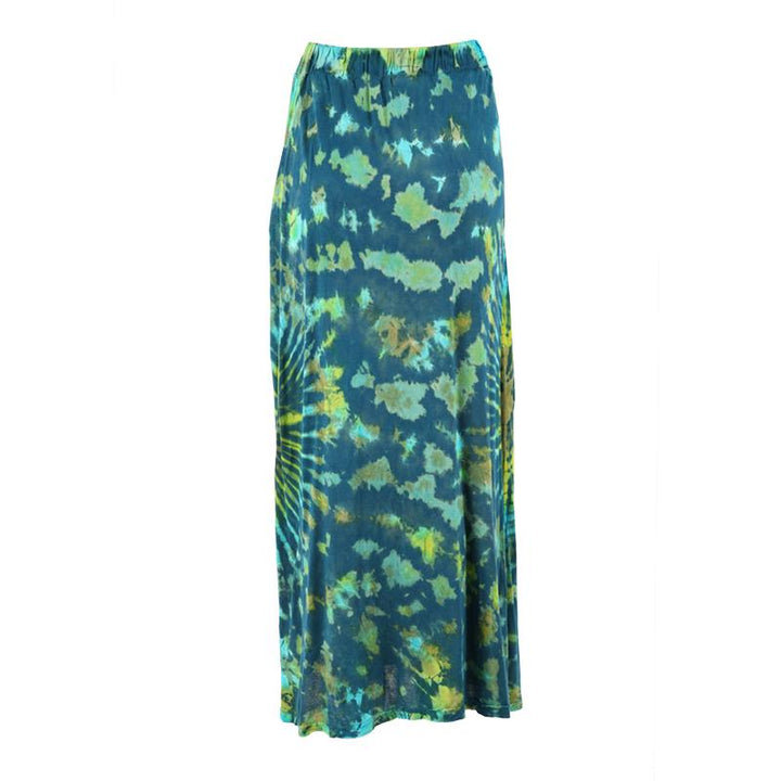 Tie Dye Jersey Maxi Skirt