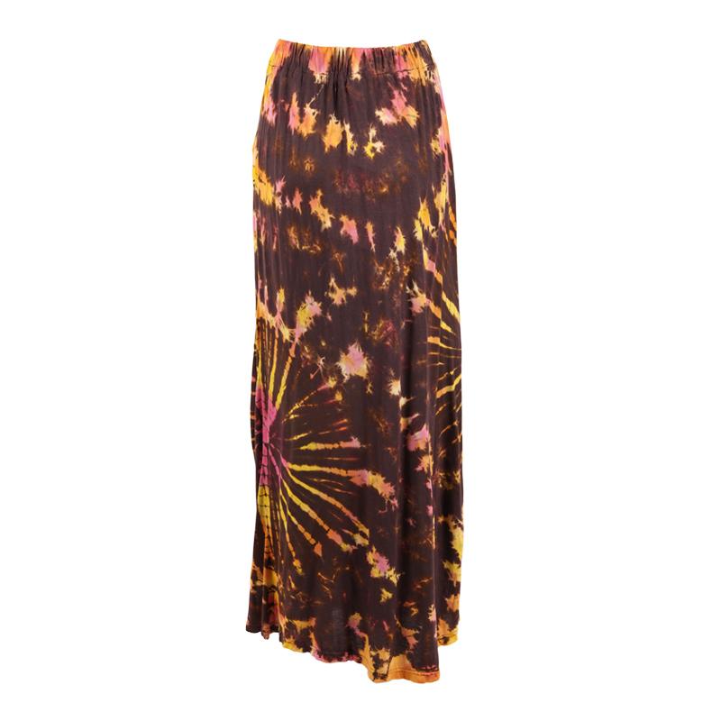 Tie Dye Jersey Maxi Skirt