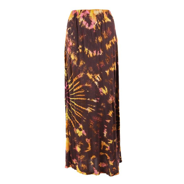 Tie Dye Jersey Maxi Skirt