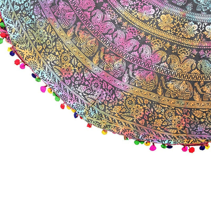 Round Beach Blanket