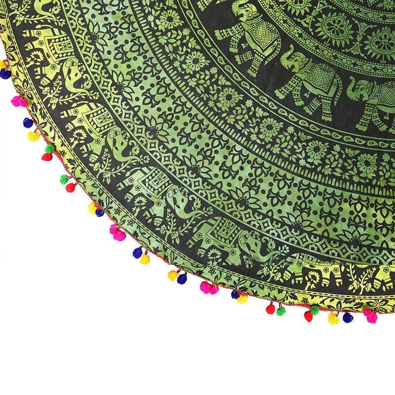Round Beach Blanket