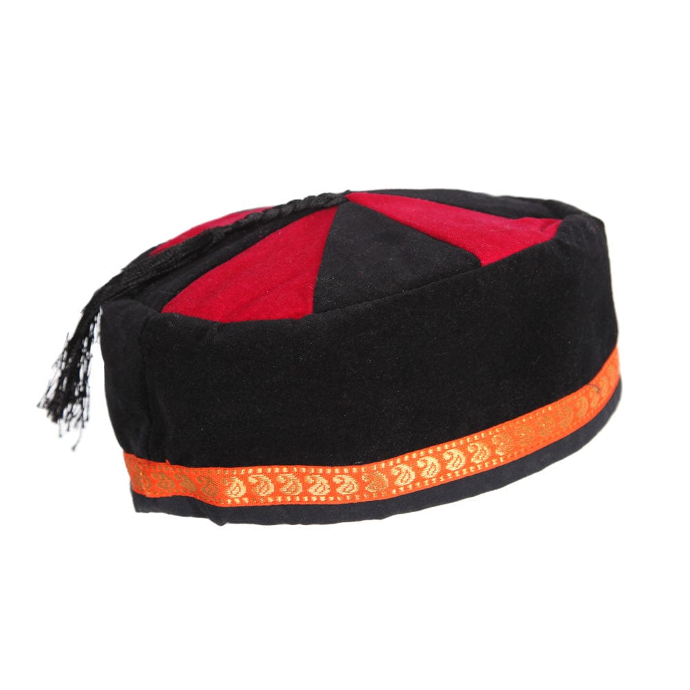 Velvet Smoking Cap..