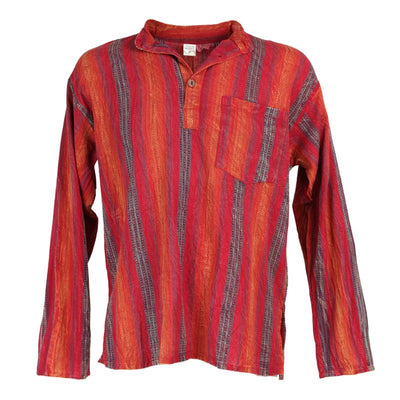 Men's Premium Kantha Embroidery Shirt