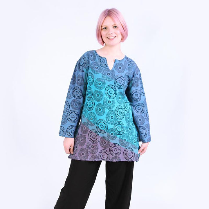 Mandala Tunic Top