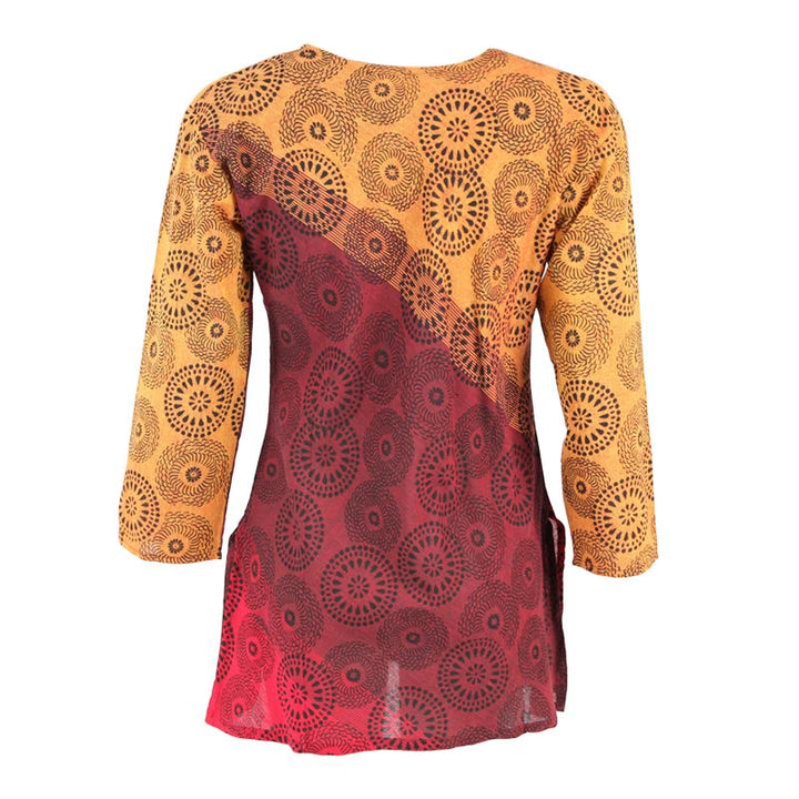 Mandala Tunic Top