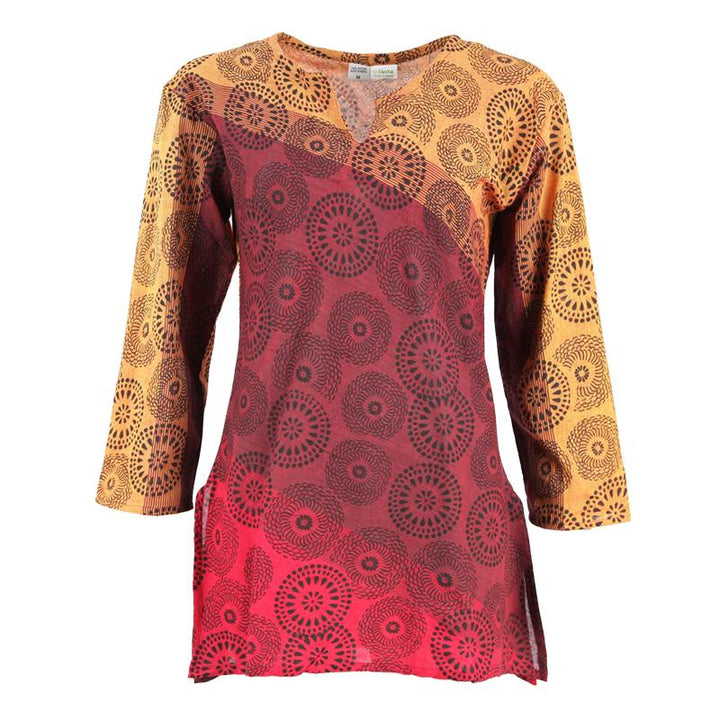 Mandala Tunic Top