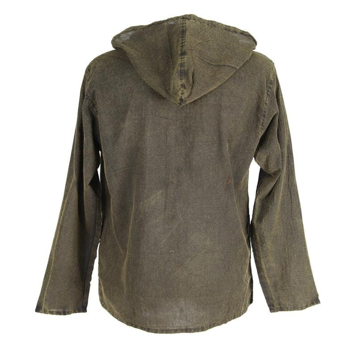 Hooded Smock Pullover
