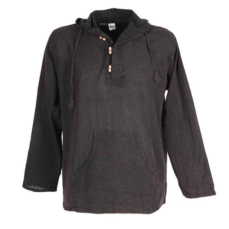Hooded Smock Pullover