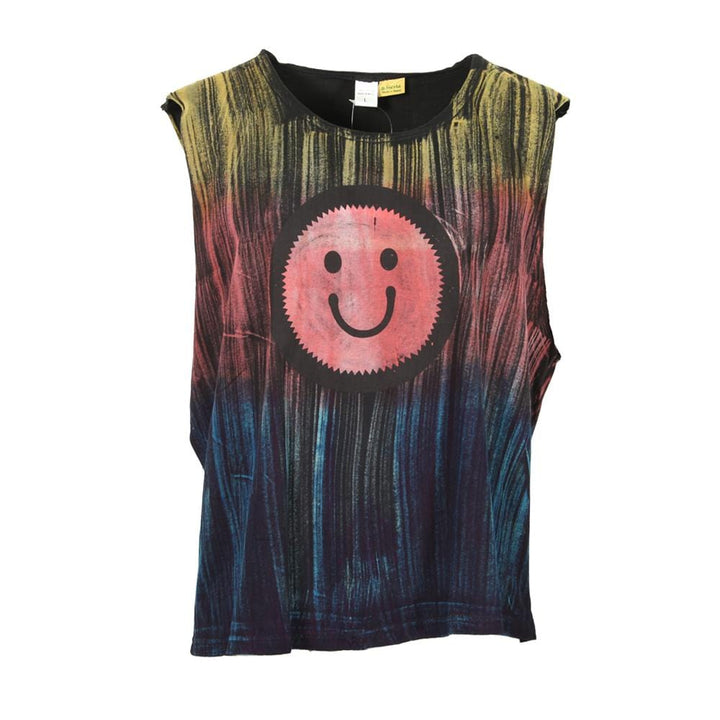 Men's Dyed Smiley Vest