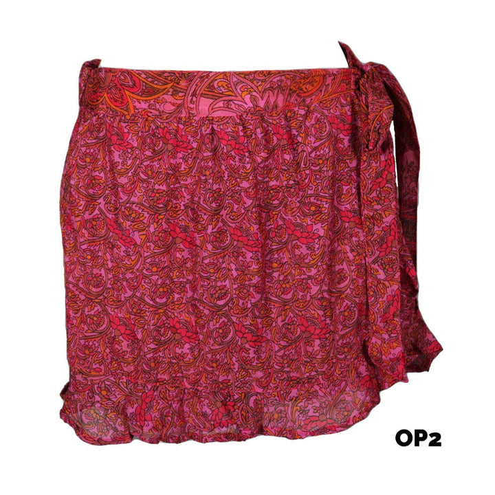 Upcycled Sari Skort