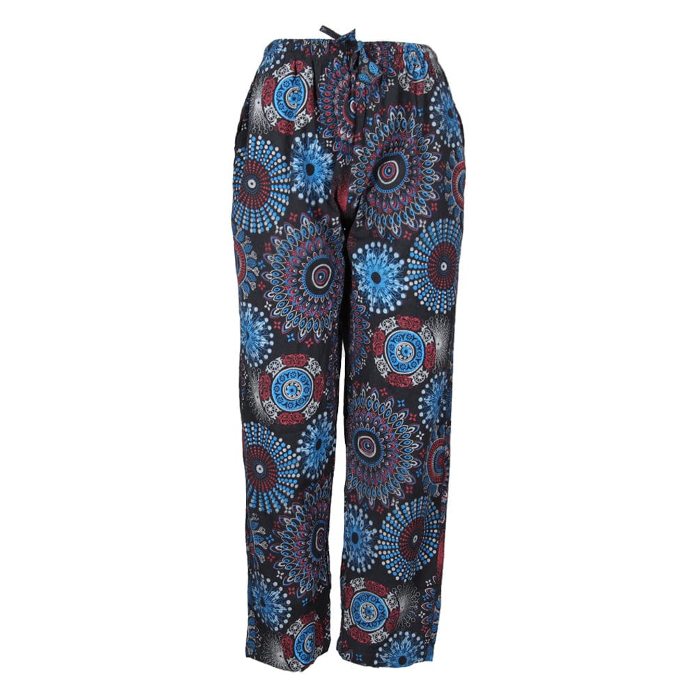 Floral Cotton Printed Trousers