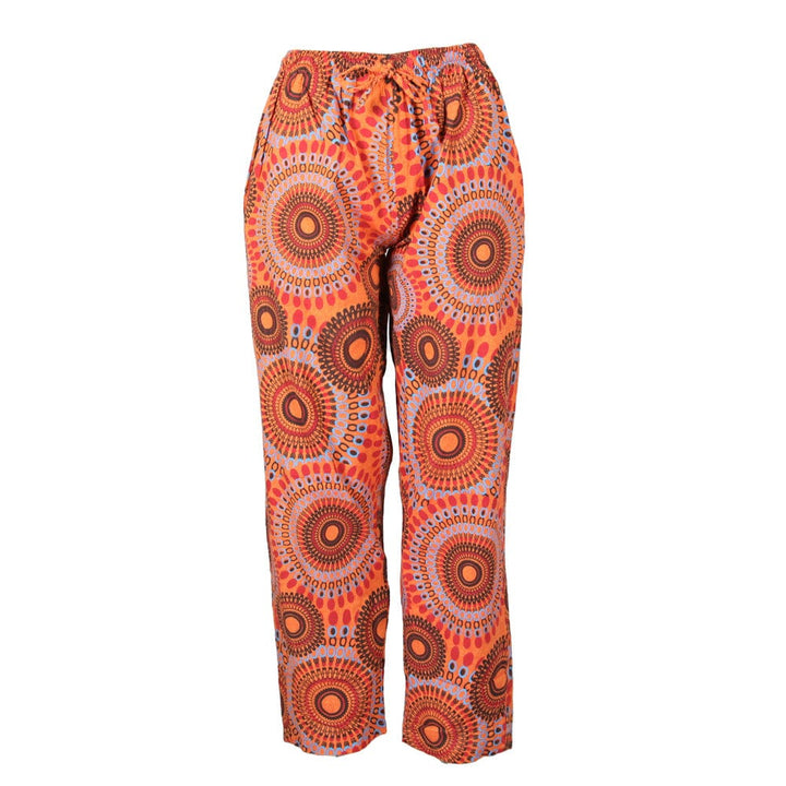 Floral Cotton Printed Trousers