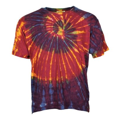 Relaxed Fit Tie Dye Spiral T-shirt