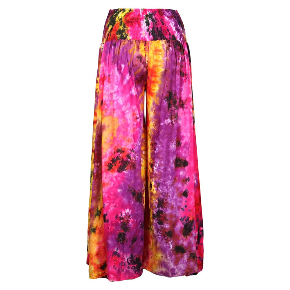 Tie Dye Wide Leg Trousers..