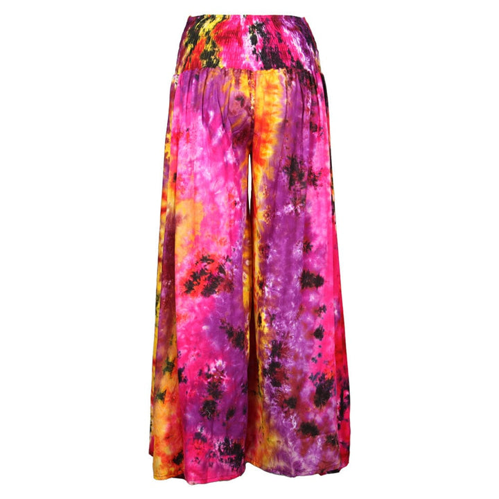 Tie Dye Wide Leg Trousers..