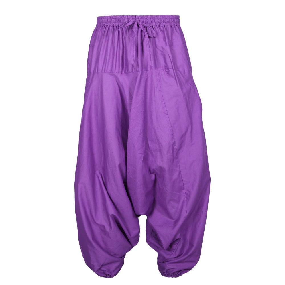 Organic Jogger Waist Harem Pants