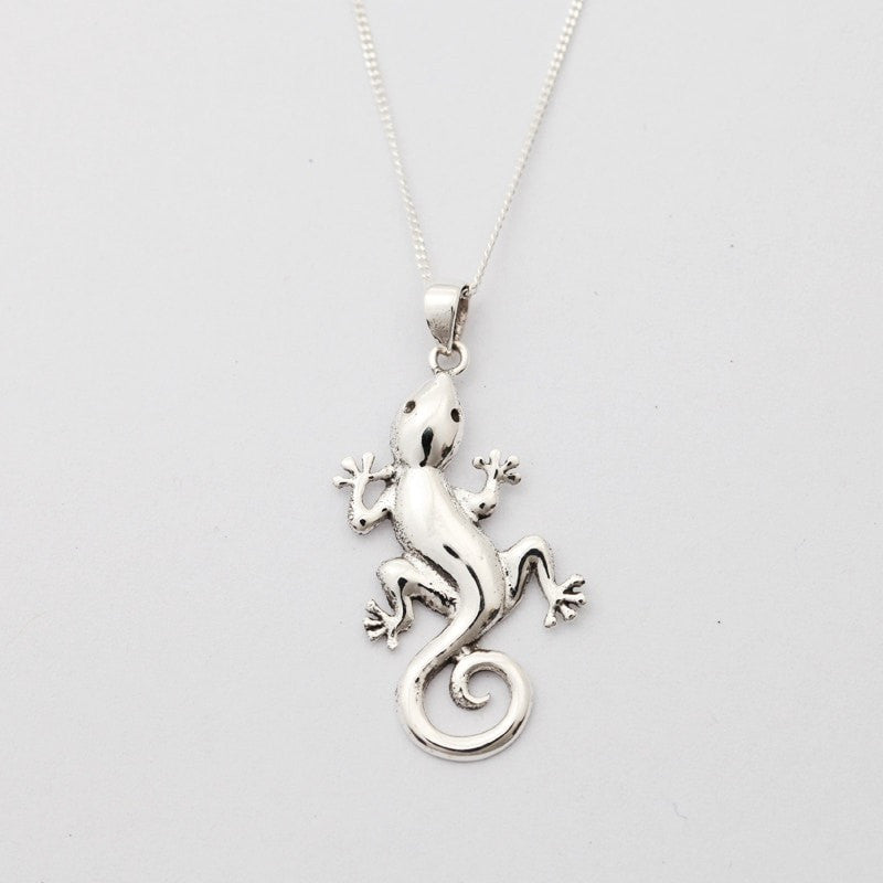 Geko Sterling Silver Necklace