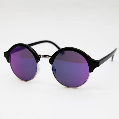 Half Round Frame Sunglasses