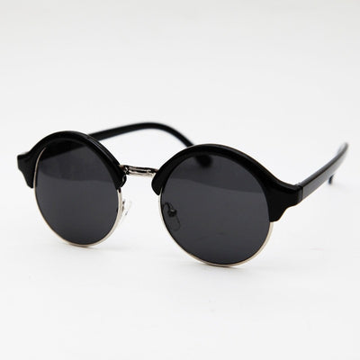 Half Round Frame Sunglasses