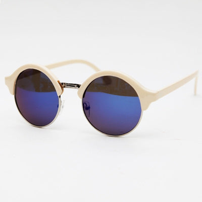 Half Round Frame Sunglasses