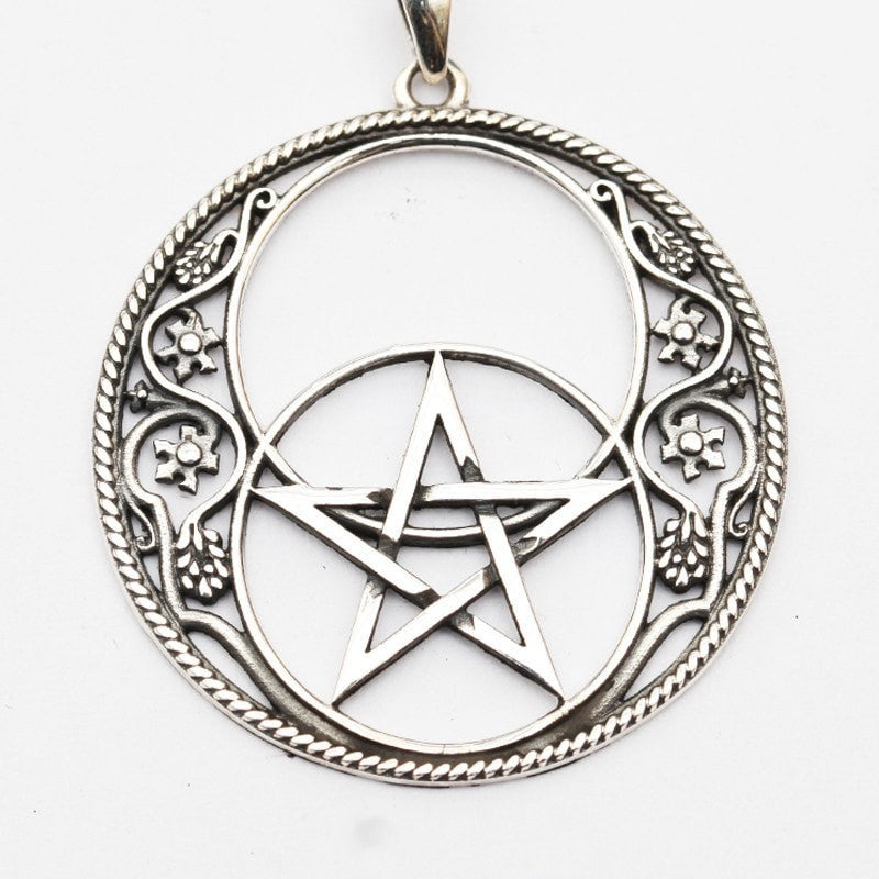 Vesica Piscis Pentacle Necklace