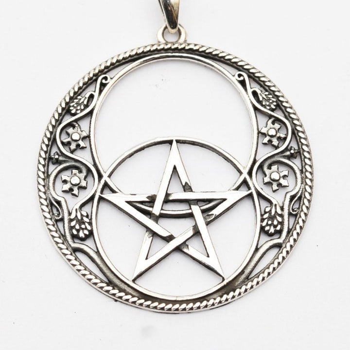 Vesica Piscis Pentacle Necklace