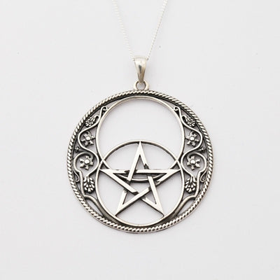 Vesica Piscis Pentacle Necklace