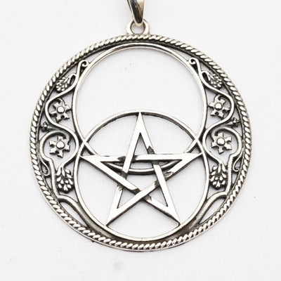 Vesica Piscis Pentacle Necklace