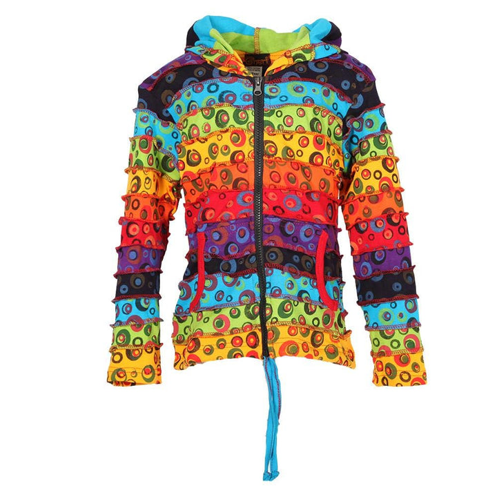 Kids Rainbow Bubble Hoodie