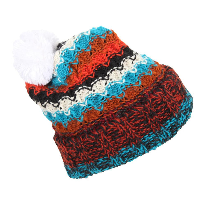 Chunky Knit Bobble Hat