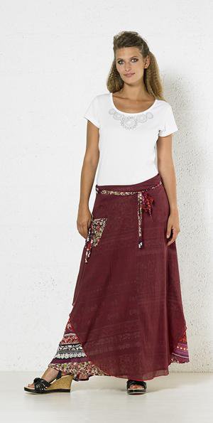 Long Cotton Skirt