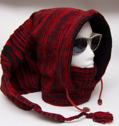 Pixie Knit Hood With Neck Warmer