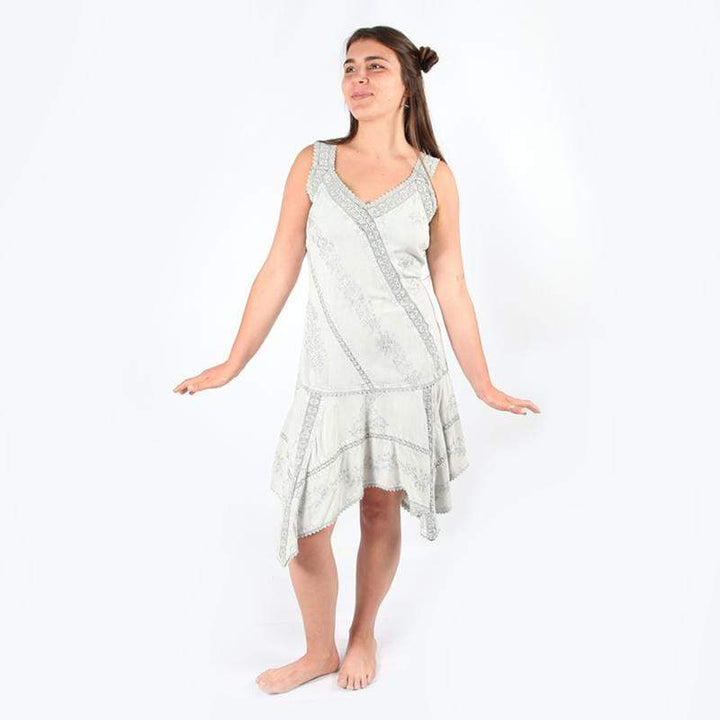 Sleeveless Gypsy Hanky Dress..