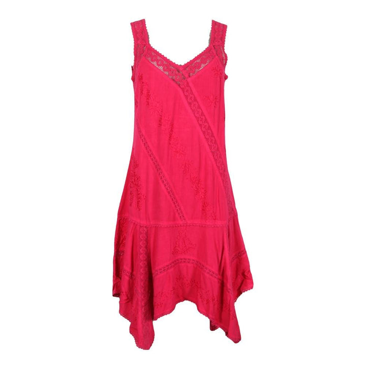 Sleeveless Gypsy Hanky Dress..