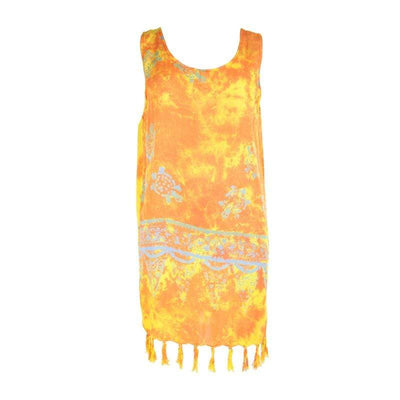 Tie Dye Batik Beach Dress